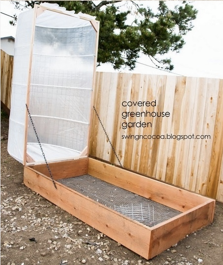 Raised Bed Greenhouse Cover for Gardens