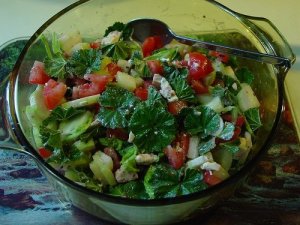 Mallow salad